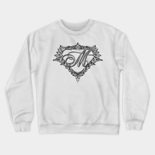 Super Sleek Style M Symbol Crewneck Sweatshirt